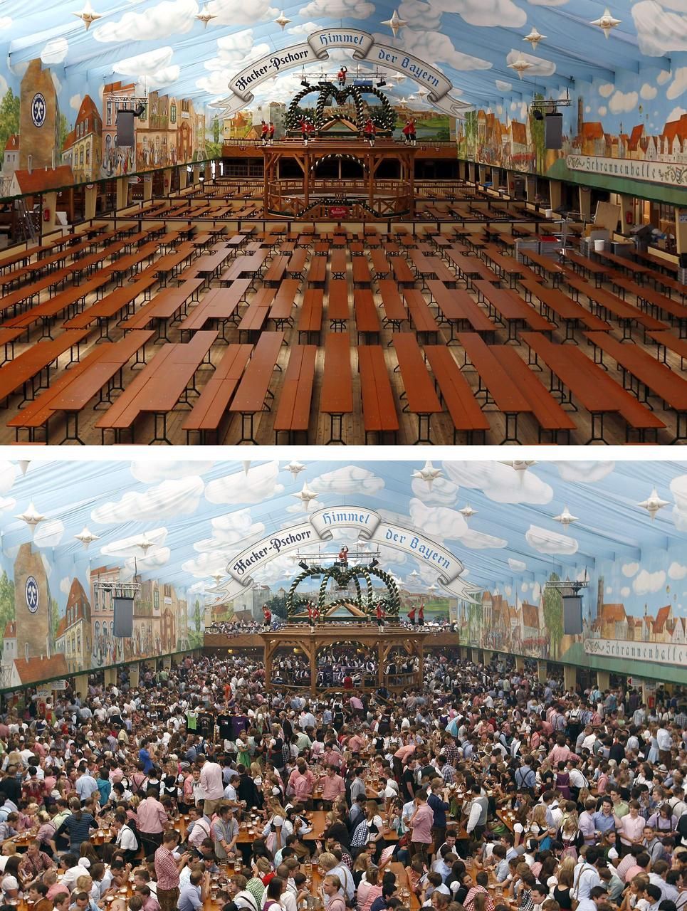Oktoberfest, pivní slavnosti v Mnichově
