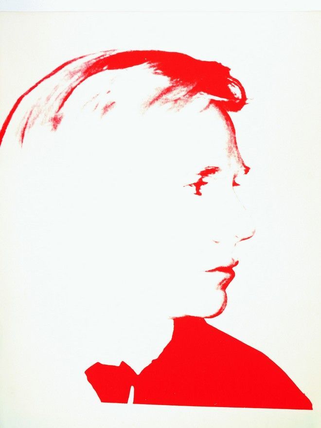 Andy Warhol: Autoportrét, kolem 1977