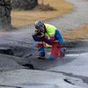 Island sopka erupce Reykjanes Grindavík