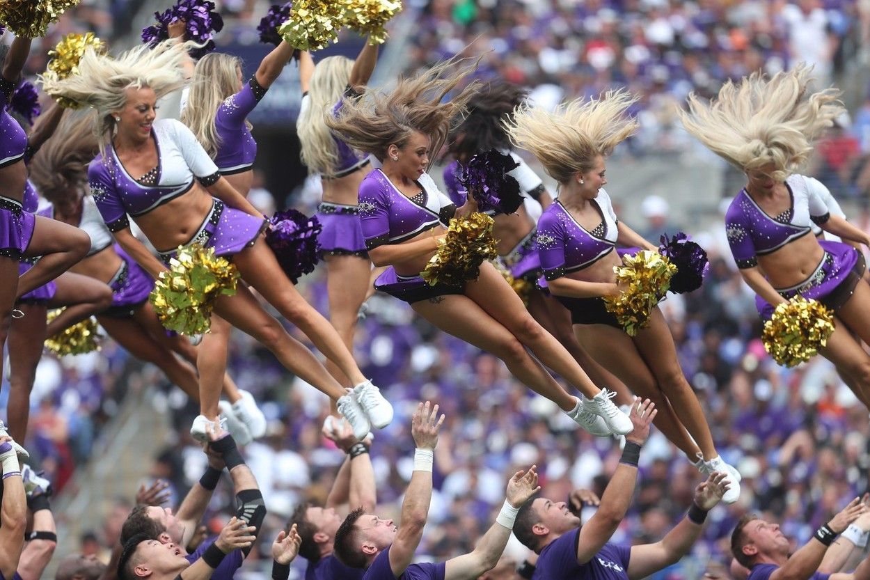 NFL 2023, cheerleaders: Baltimore Ravens