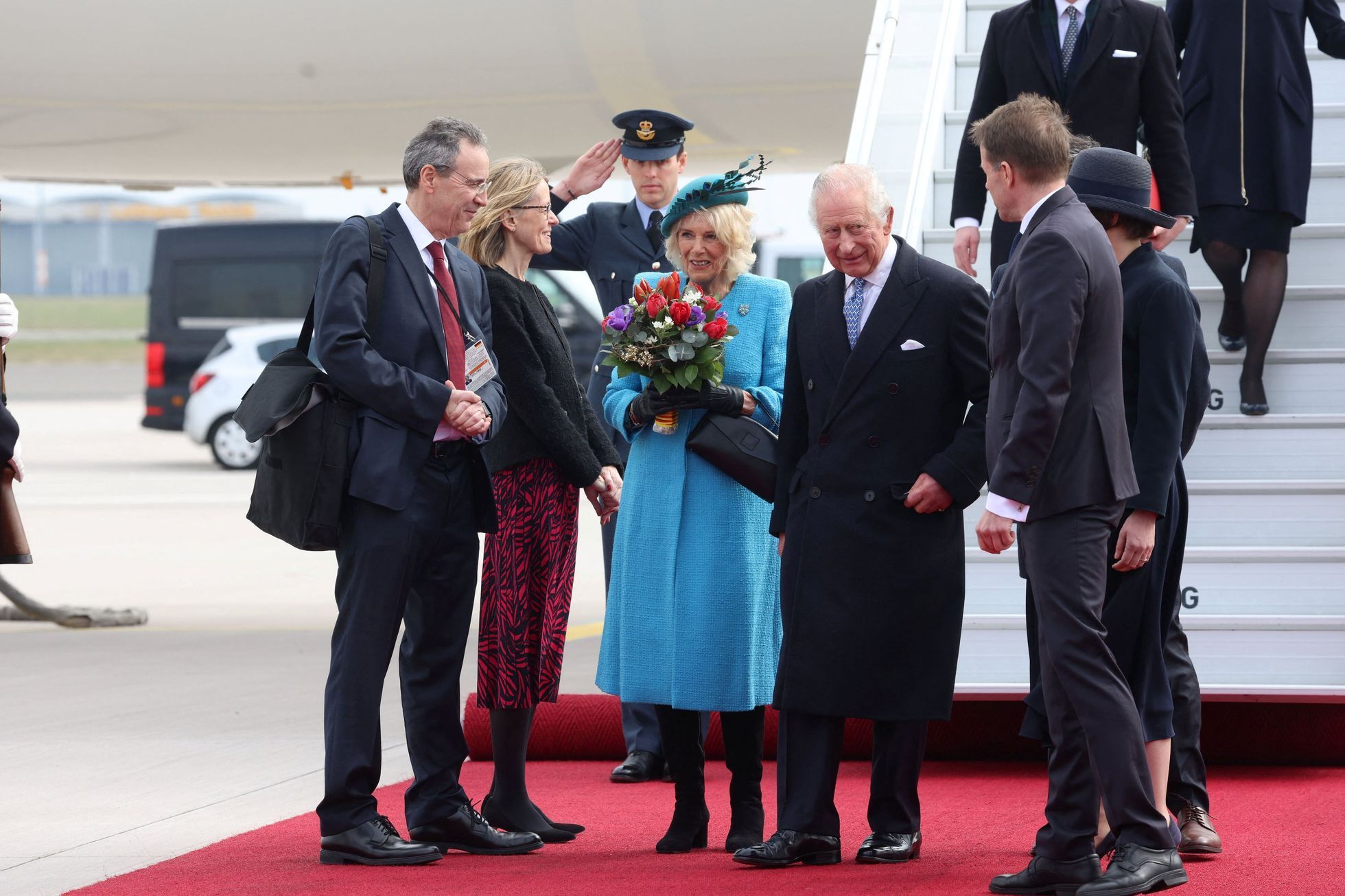 Karel III., Camilla, Německo, Charles.
