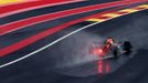 Max Verstappen v Red Bullu během sprintu v rámci VC Belgie F1 2023