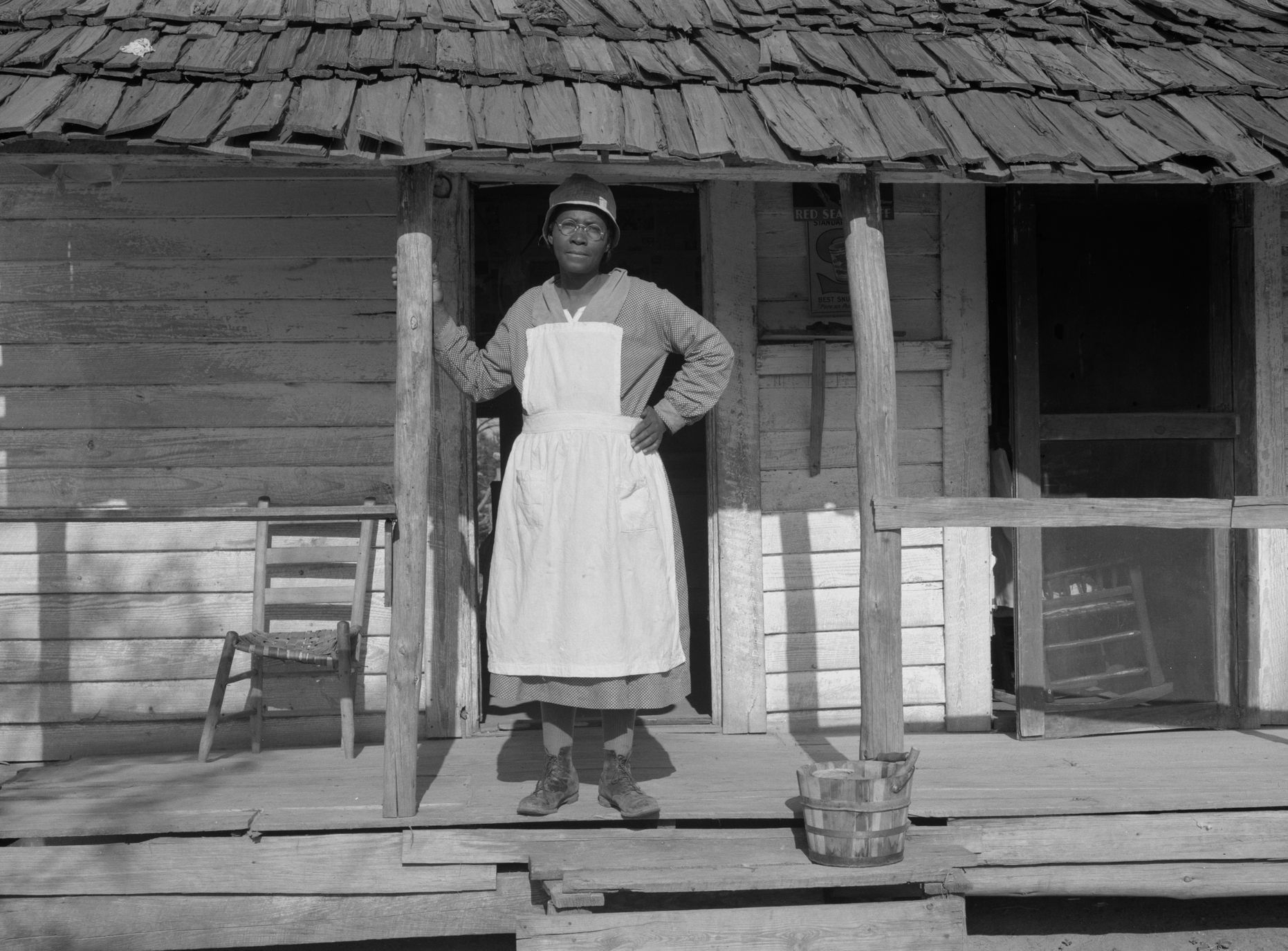 Žena z plantáže v Alabamě