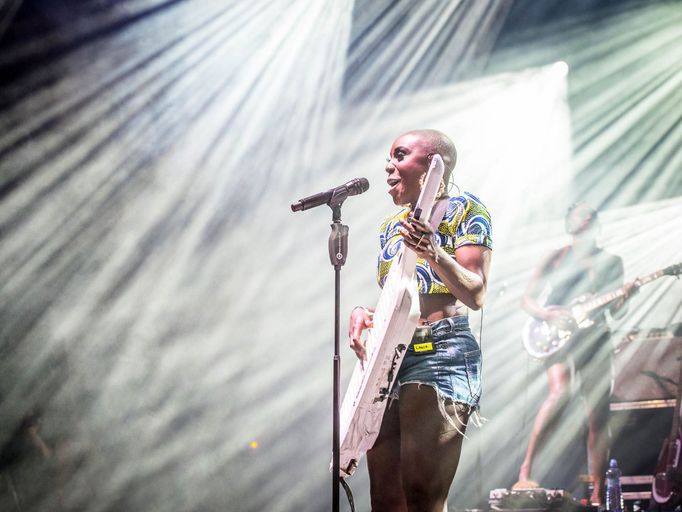 Laura Mvula na Colours of Ostrava, léto 2017.