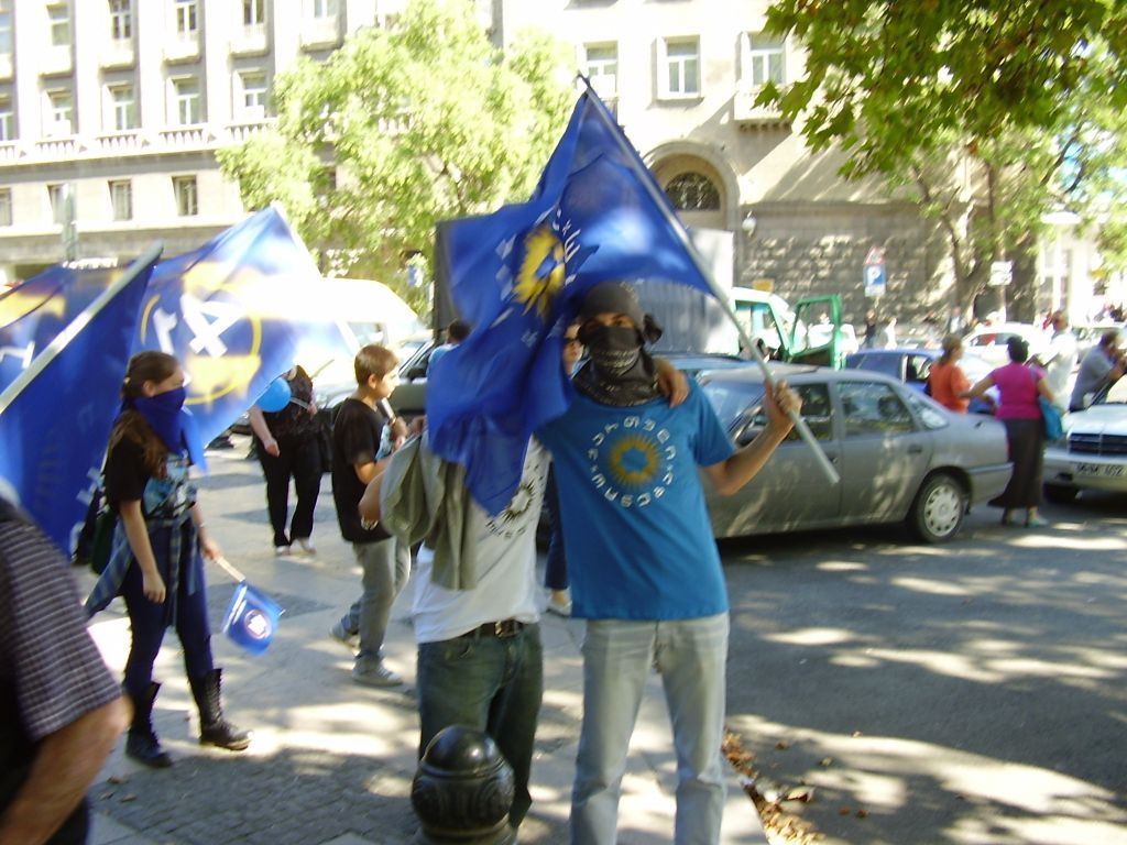 Gruzie demonstrace