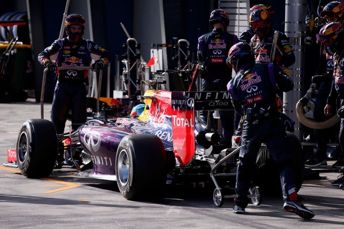 F1, VC Austrálie 2014: Sebastian Vettel, Red Bull