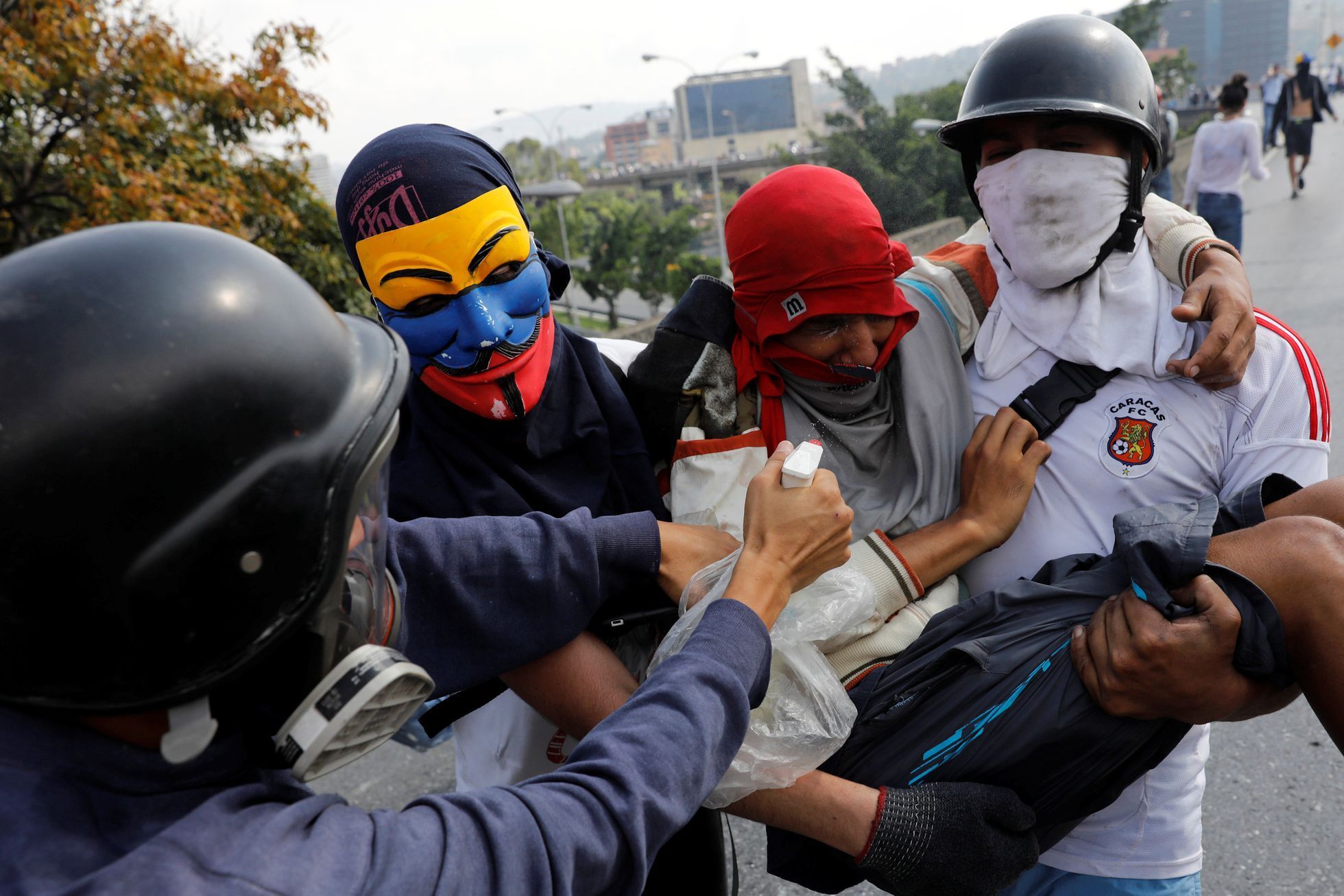 Venezuela, protivládní protesty, duben 2017