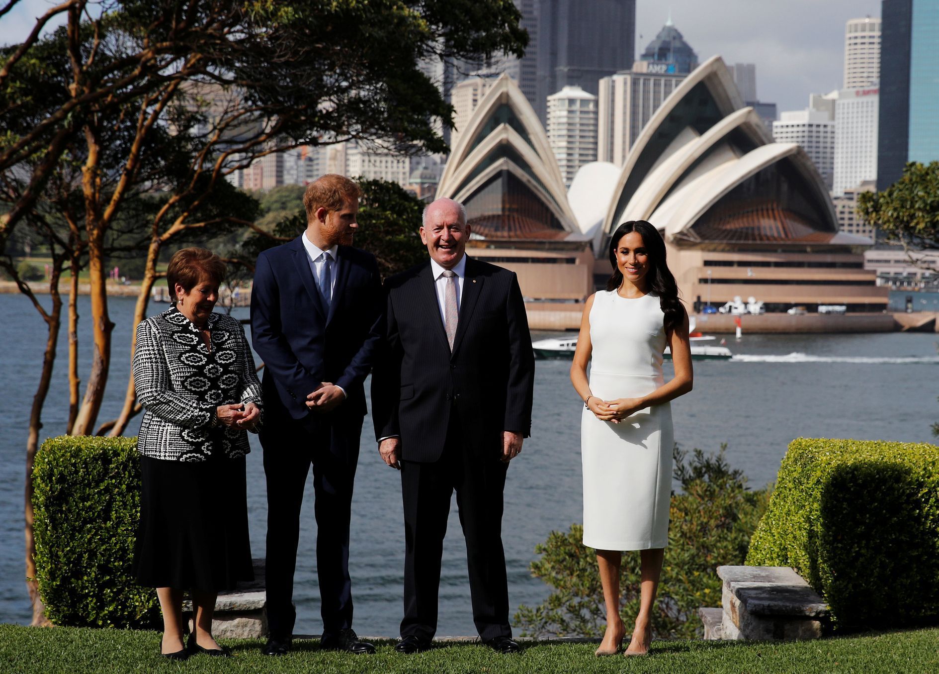 Vévodkyně Meghan a princ Harry v Austrálii