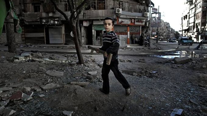 UNICEF: Foto roku 2013 vyhrály syrské děti na ulici