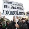 Demonstrace Milion chvilek Václavské náměstí 20. 5. 2021 za odstoupení Marie Benešové