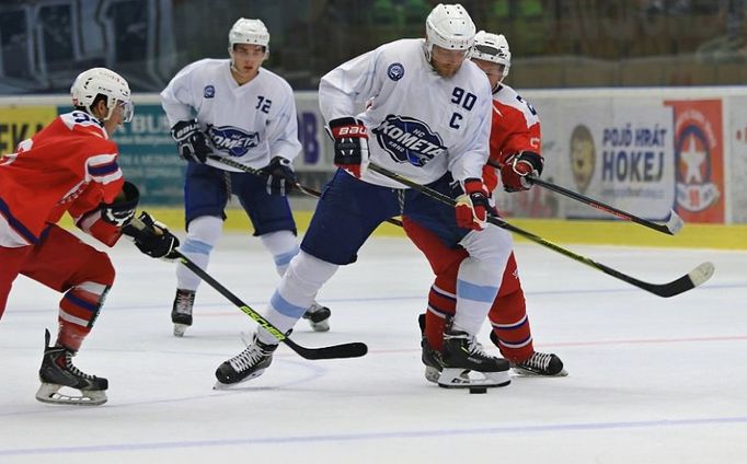 Dresy pro přípravné zápasy - Kometa Brno, Martin Dočekal