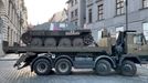 Stíhač tanků Hetzer, který ukořistili Češi během Pražského povstání, dorazil do města (30. 4. 2025)