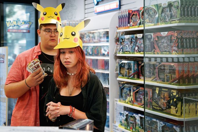 Otevření Pokemon shop in shopu v knihkupectví Luxor na Válavském náměstí v Praze