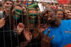 FOTO Bolt v Ostravě vyhrál a našel si Jamajčanky
