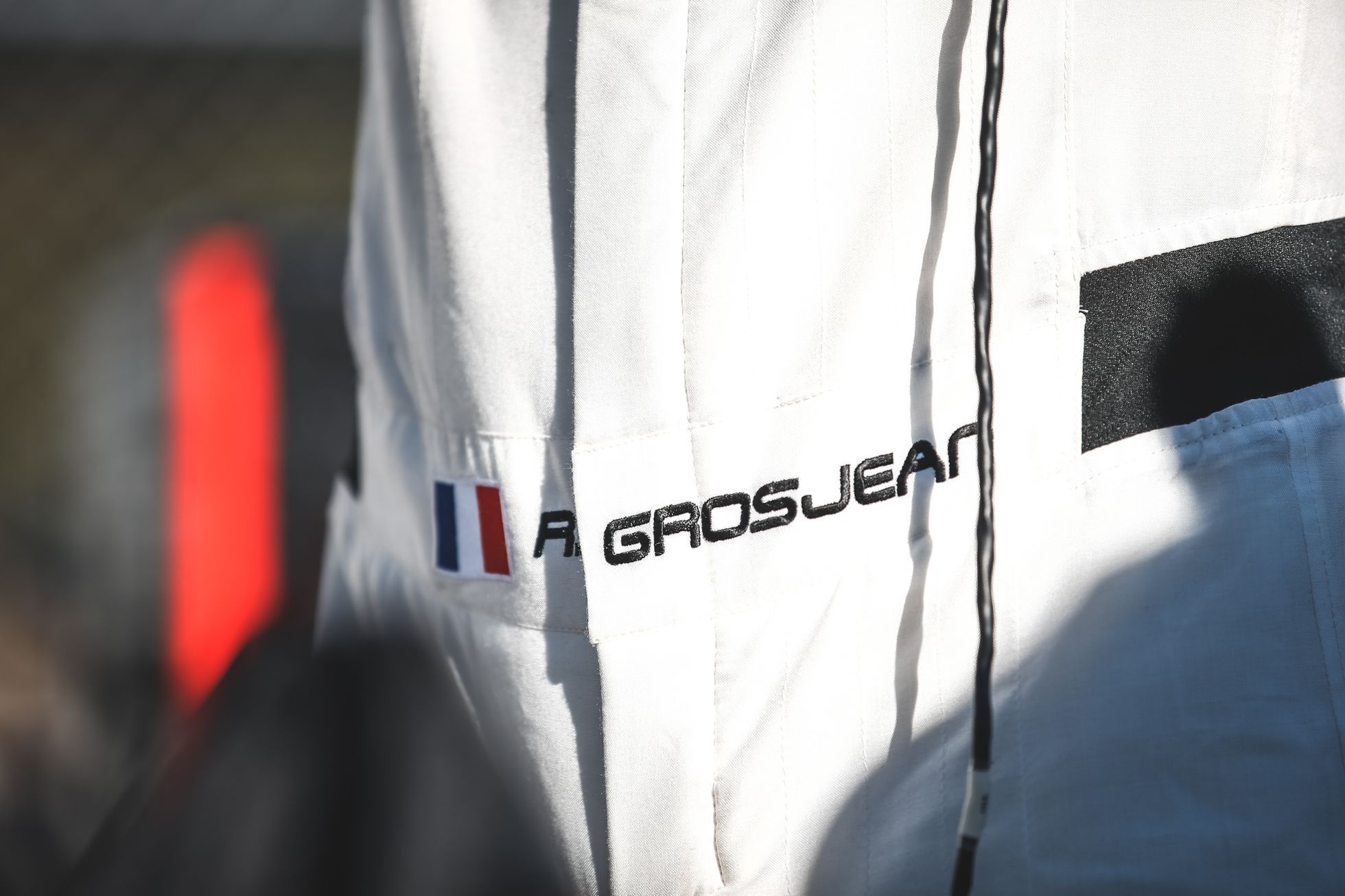 Romain Grosjean při prvních testech monopostu IndyCar