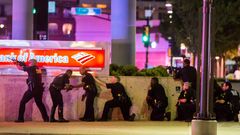 Dallas policie střelba zátah