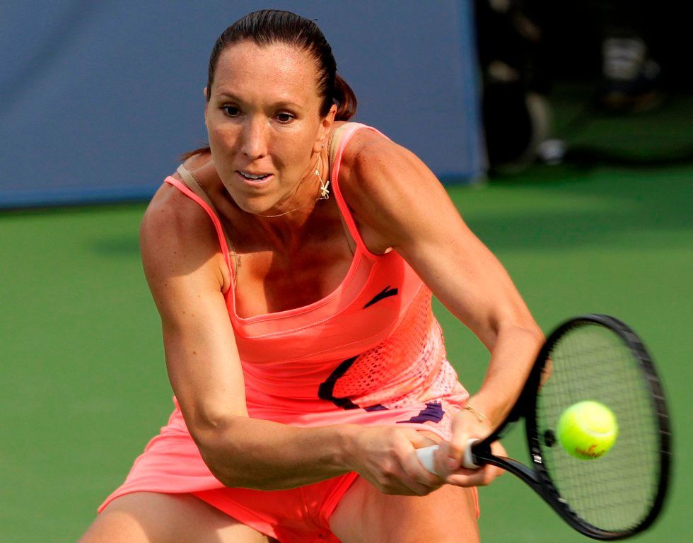 Jelena Jankovič na turnaji v Cincinnati