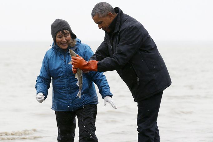 Barack Obama na Aljašce