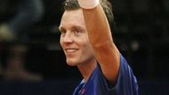 Tomáš Berdych děkuje fanouškům za podporu