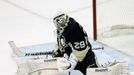 Pittsburgh Penguins - Boston Bruins (Fleury inkasuje branku na 1:6 od Boytchuka)