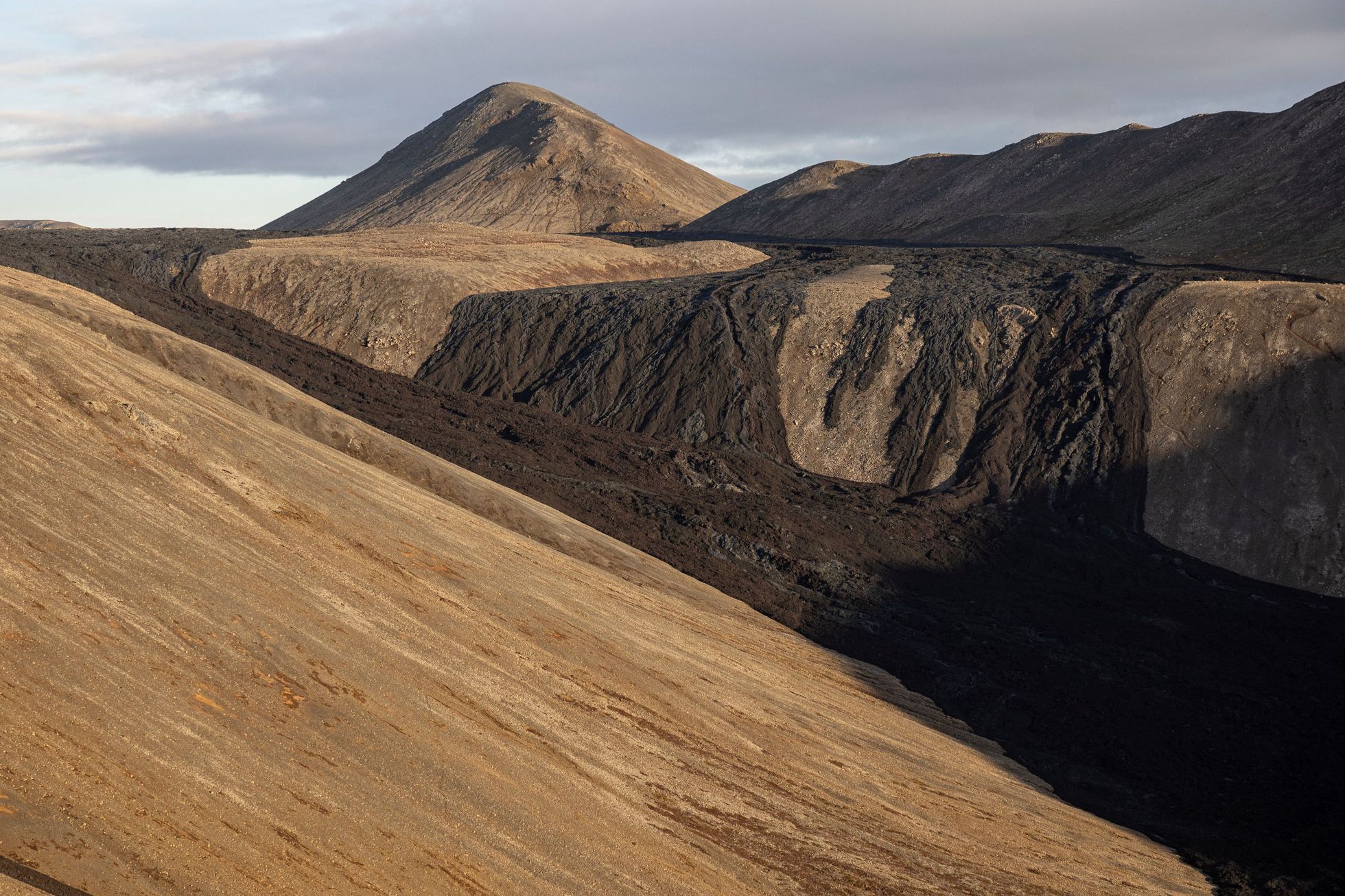 Island sopka erupce Reykjanes Grindavík