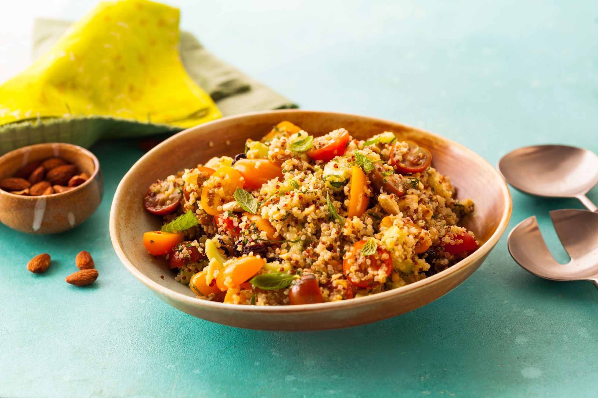 quinoa salat, zena