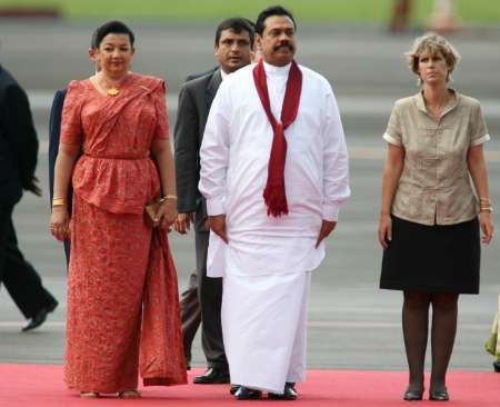 Prezident Srí Lanky Mahinda Radžapaksa