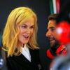 F1, VC Austrálie 2017: Nicole Kidmanová v boxech Ferrari