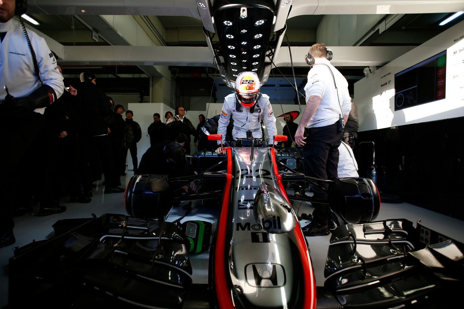 F1 2015: Jenson Button, McLaren