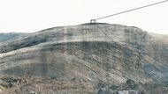 Vrchol Tritrans (2301 m), srpen 1993. Skupina turistů zemřela na svahu pod přístřeškem, vzdáleným jen několik stovek metrů.