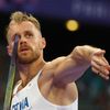 Český atlet Jakub Vadlejch ve finále oštěpu na OH 2024 v Paříži