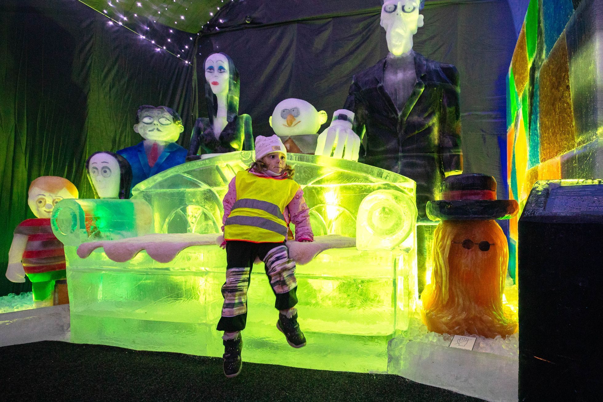 Ledové sochy - výstava Ice Magic