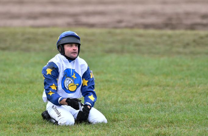 Marek Stromský na Velké pardubické 2017