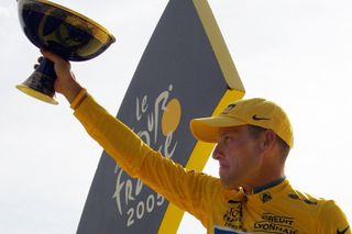 Lance Armstrong na Tour de France 2005.