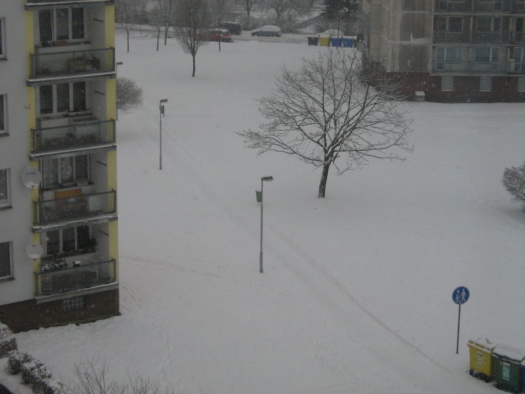 Sníh na Karlovarsku