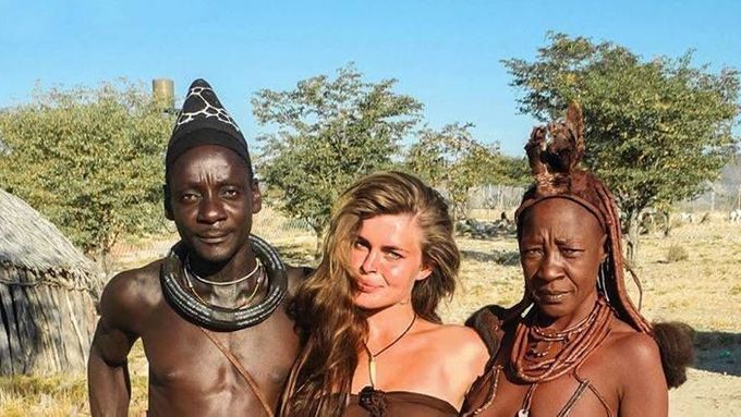 Obrazem: Česká maskérka strávila týdny u kmene Himba v Africe