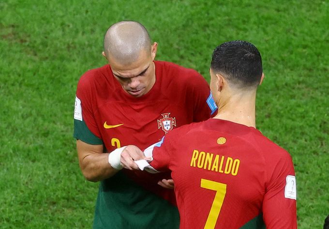 Pepe a Ronaldo