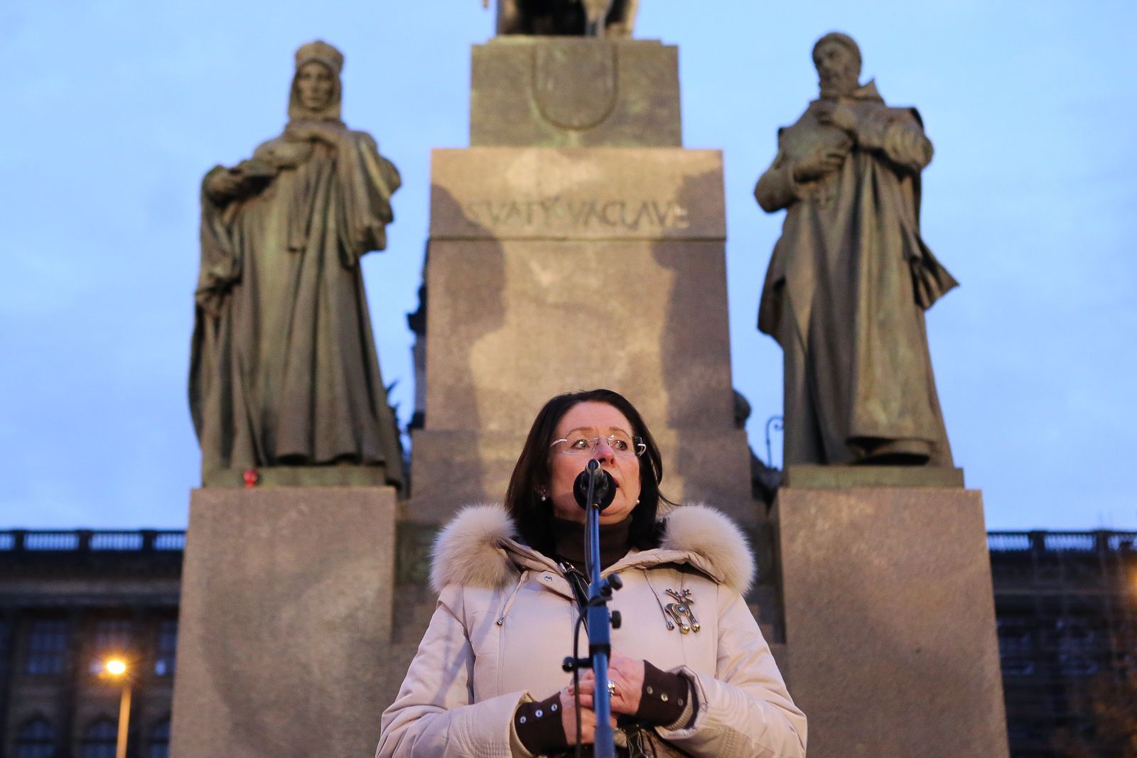 Demonstrace proti Babišovi a oligarchům - Václavské náměstí