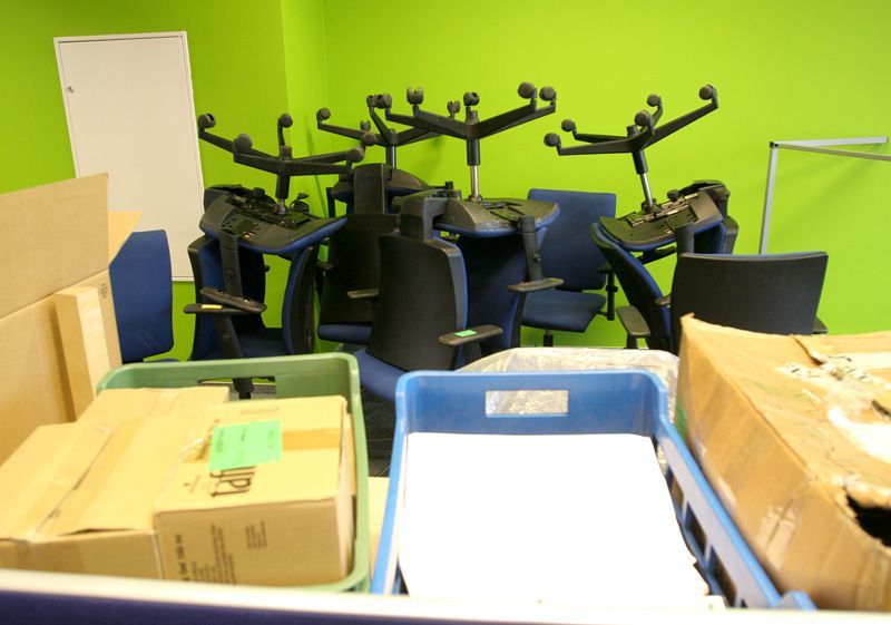 Redakce Aktuálně po stěhování