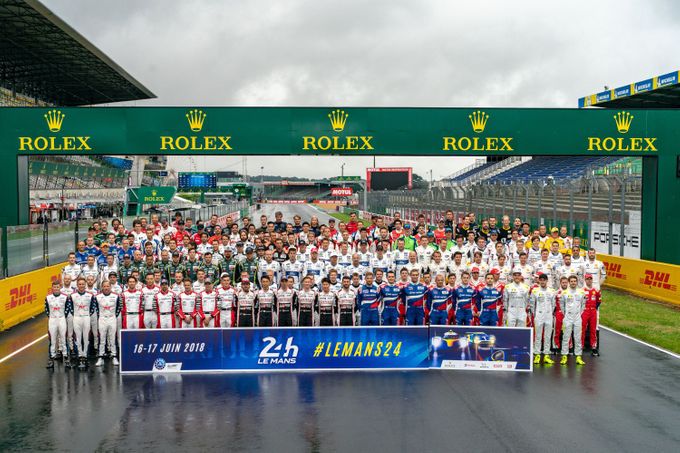 Všichni účastníci 24h Le Mans 2018.