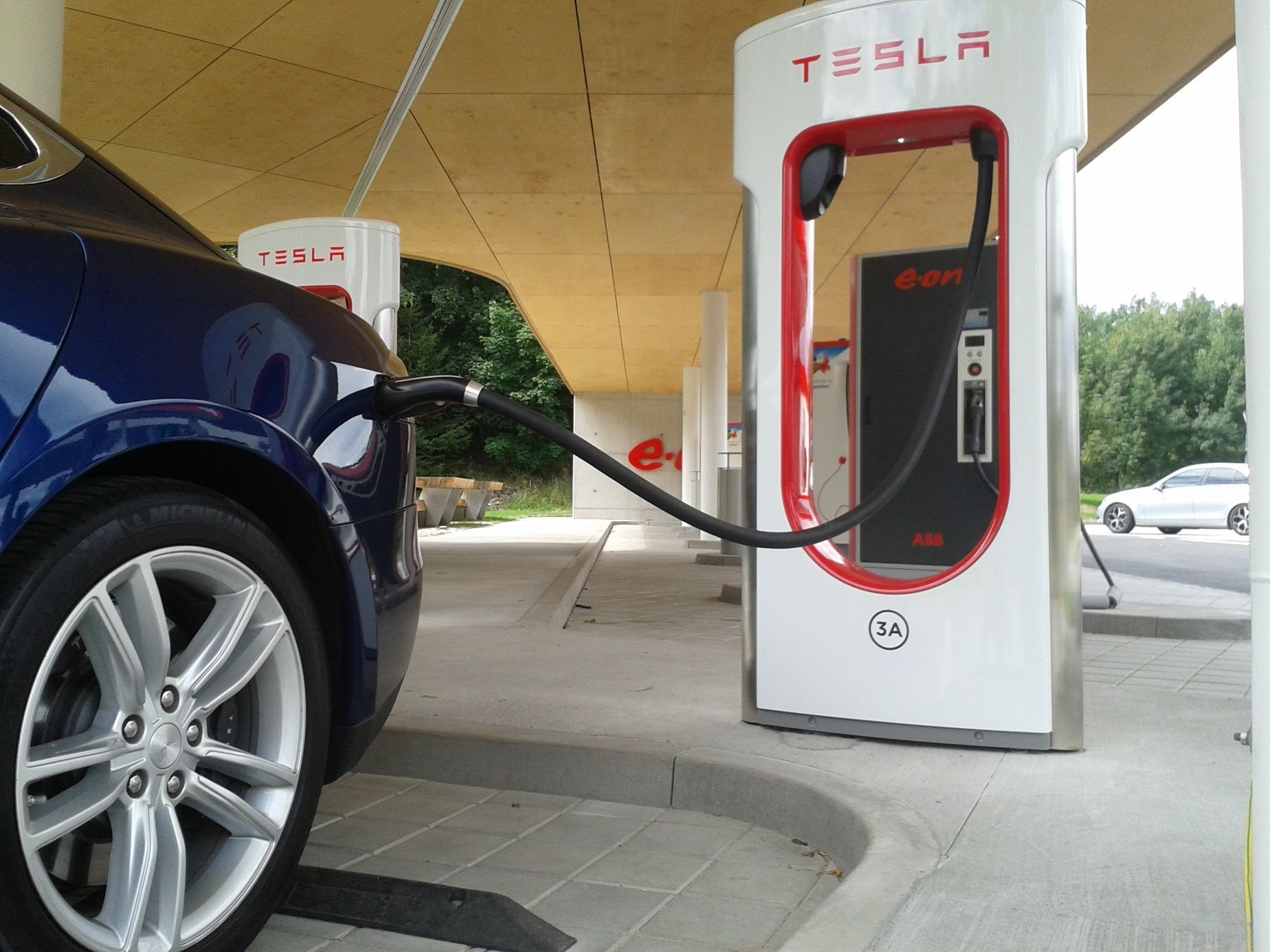 Supercharger Tesla v Česku