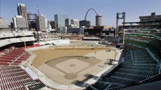 Nový stadion baseballových St. Louis Cardinals