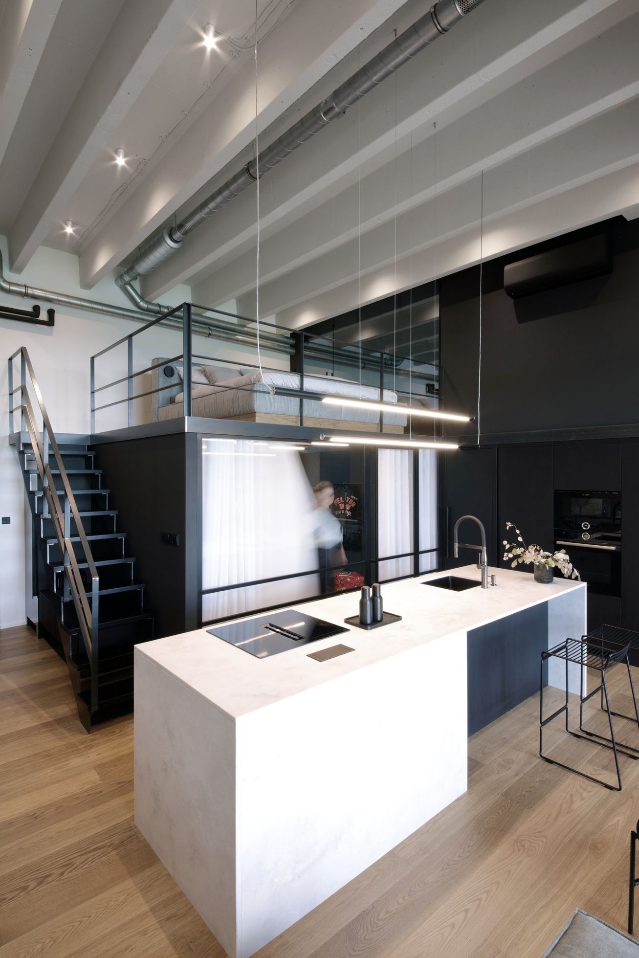 interiér roku, bydlení, loft