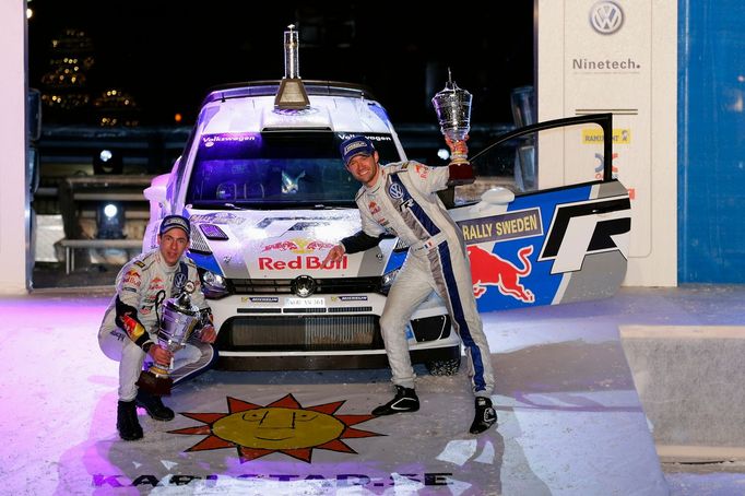 Švédská rallye 2013: Sebastien Ogier, Julien Ingrassi - Volkswagen Polo R WRC