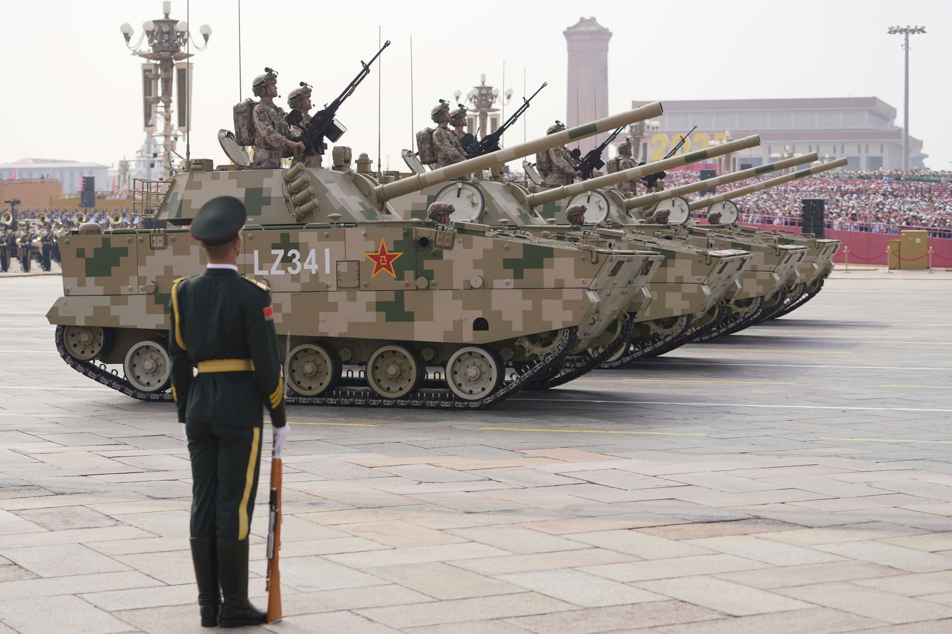 Čína, vojenská přehlídka, Peking. 80. let, 2. světová válka, Putin, Xi, Kim