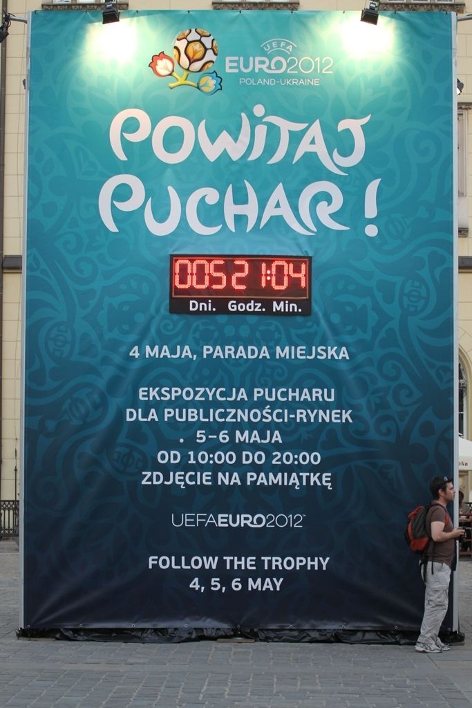 Wroclaw: Odpočítávání, kdy dorazí na ukázku trofej ME