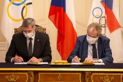 Nejsem si jist, jestli je v duchu olympismu nedodržování slibů, prohlásil Zeman