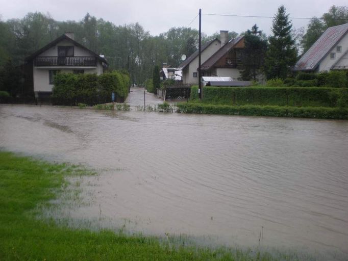 Těrlicko - Hradiště, řeka Stonávka.