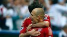 LM, Bayern - Barcelona: Arjen Robben, gól na 3:0; Javi Martínez