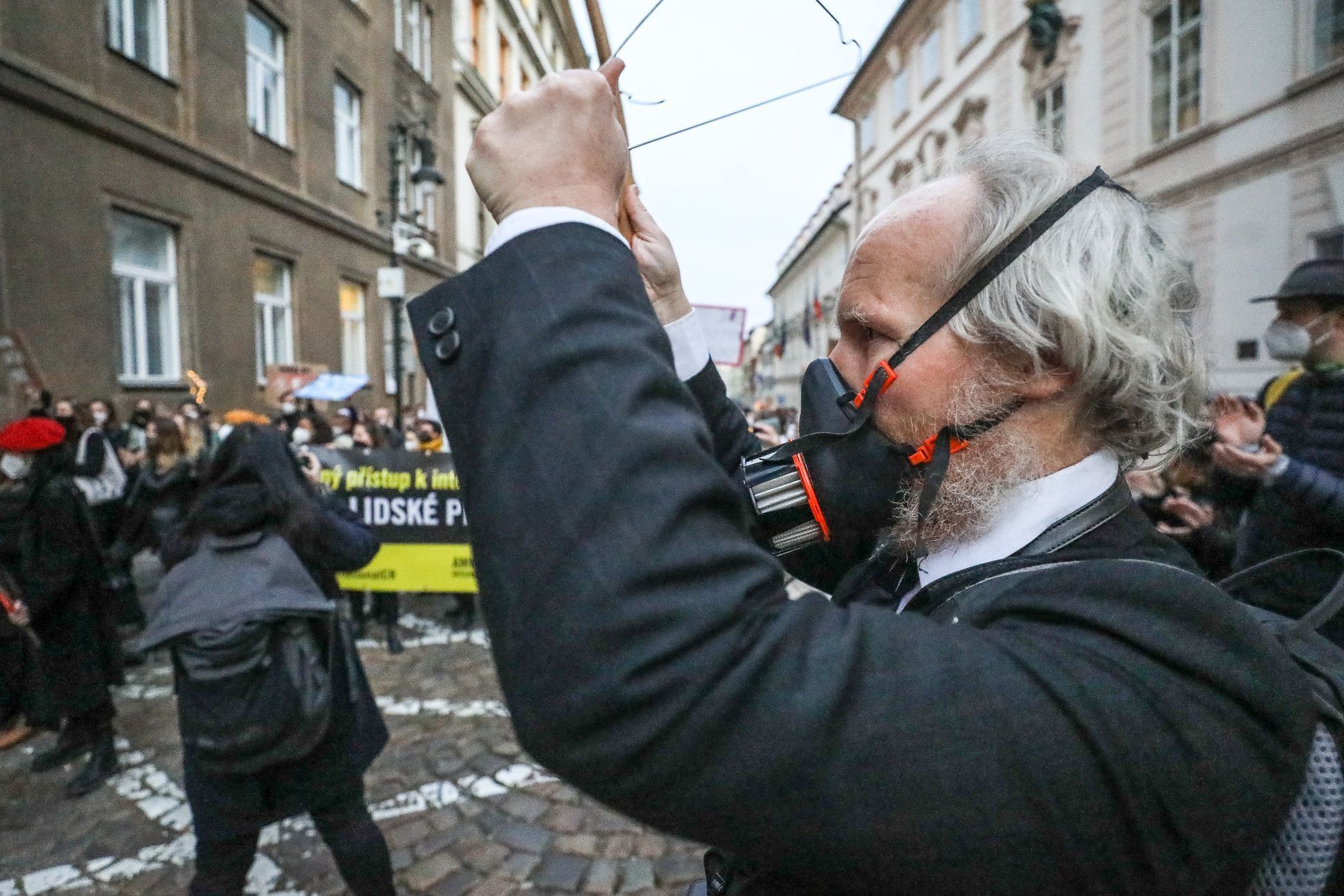 Pochod za právo na bezpečný přístup k potratům, demonstrace, interrupce
